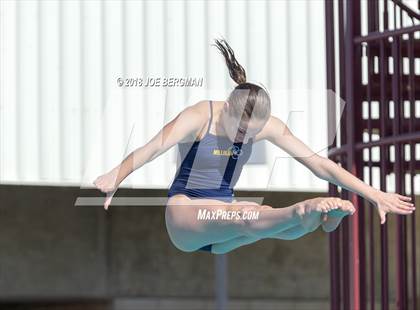 Thumbnail 2 in CIF Girls Diving Championships photogallery.