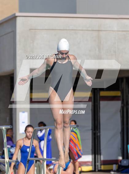 Thumbnail 3 in CIF Girls Diving Championships photogallery.