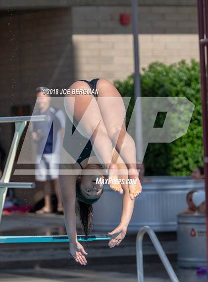 Thumbnail 3 in CIF Girls Diving Championships photogallery.