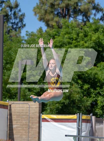 Thumbnail 3 in CIF Girls Diving Championships photogallery.