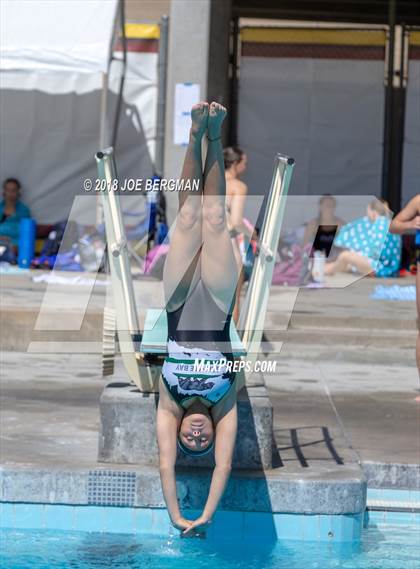 Thumbnail 1 in CIF Girls Diving Championships photogallery.