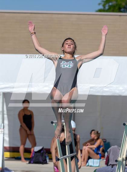 Thumbnail 1 in CIF Girls Diving Championships photogallery.