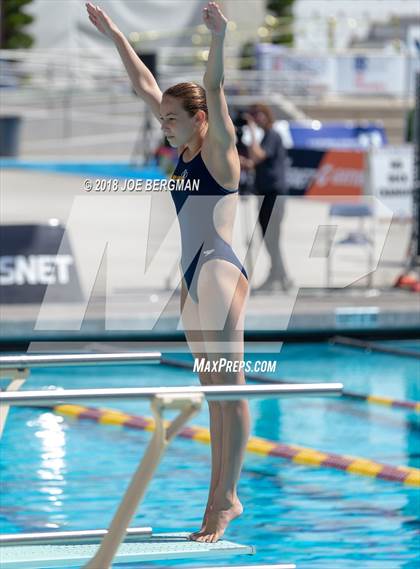 Thumbnail 3 in CIF Girls Diving Championships photogallery.