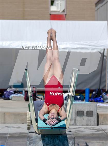 Thumbnail 3 in CIF Girls Diving Championships photogallery.