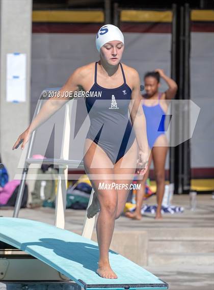 Thumbnail 3 in CIF Girls Diving Championships photogallery.