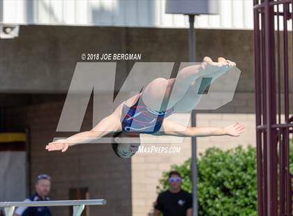 Thumbnail 1 in CIF Girls Diving Championships photogallery.