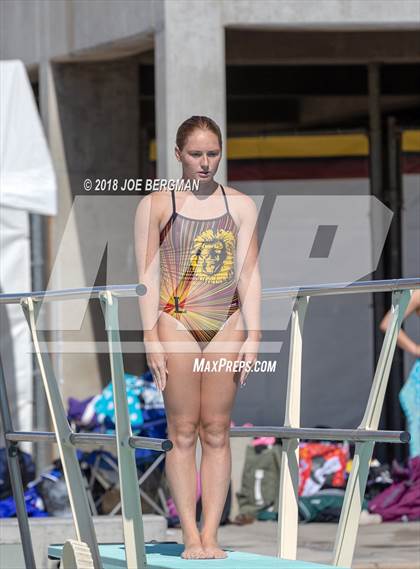 Thumbnail 3 in CIF Girls Diving Championships photogallery.