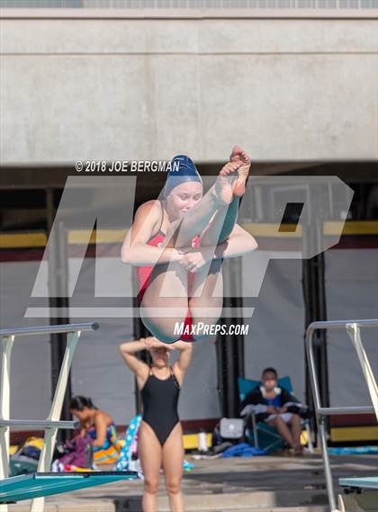 Thumbnail 1 in CIF Girls Diving Championships photogallery.