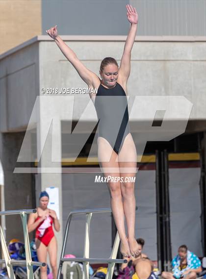 Thumbnail 1 in CIF Girls Diving Championships photogallery.