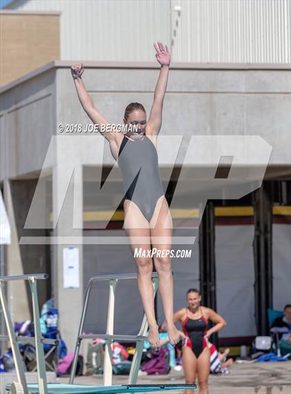 Thumbnail 1 in CIF Girls Diving Championships photogallery.