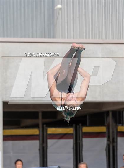 Thumbnail 1 in CIF Girls Diving Championships photogallery.