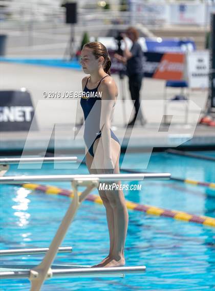 Thumbnail 3 in CIF Girls Diving Championships photogallery.