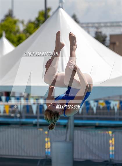 Thumbnail 1 in CIF Girls Diving Championships photogallery.