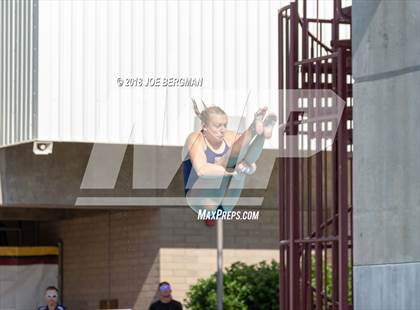 Thumbnail 2 in CIF Girls Diving Championships photogallery.