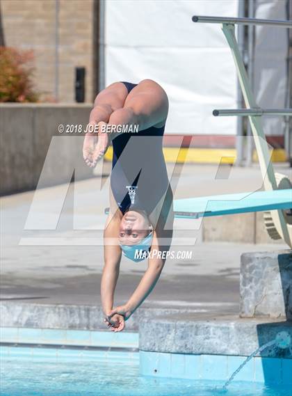 Thumbnail 3 in CIF Girls Diving Championships photogallery.