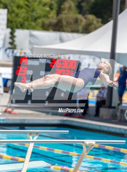 Thumbnail 1 in CIF Girls Diving Championships photogallery.