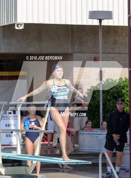 Thumbnail 1 in CIF Girls Diving Championships photogallery.