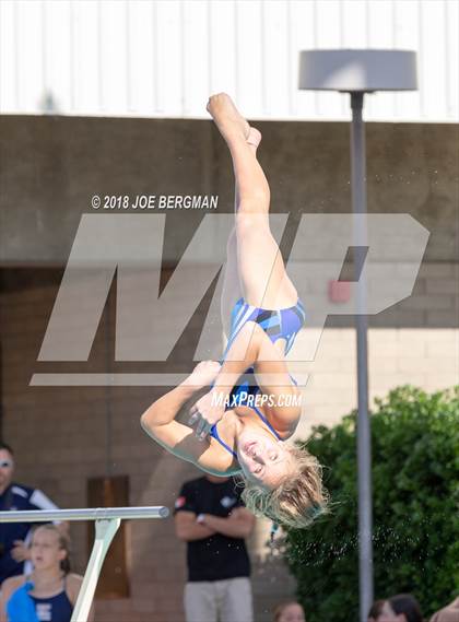 Thumbnail 1 in CIF Girls Diving Championships photogallery.