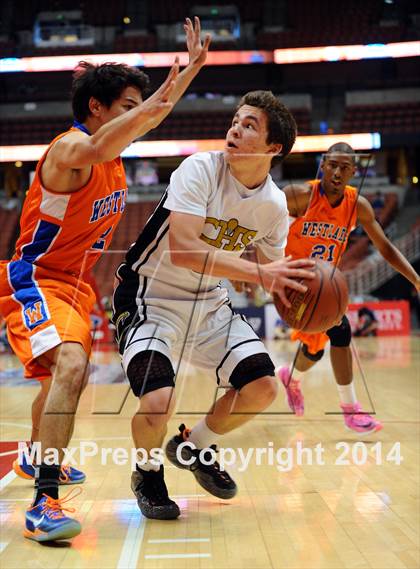 Thumbnail 2 in Canyon vs. Westlake (CIF SS 2AA Final) photogallery.