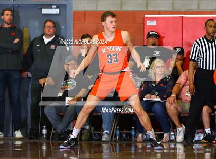 Thumbnail 3 in Whitney Young vs. Mater Dei (Nike Extravaganza) photogallery.