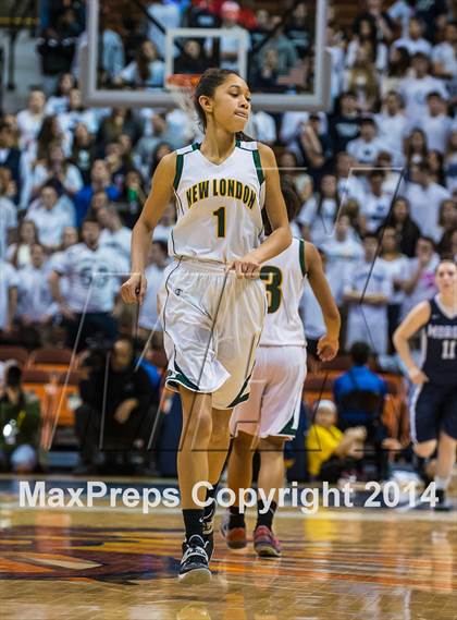 Thumbnail 3 in Morgan vs. New London (CIAC Class M Final) photogallery.