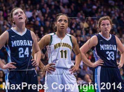 Thumbnail 3 in Morgan vs. New London (CIAC Class M Final) photogallery.