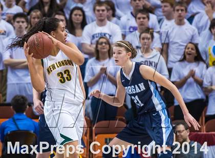 Thumbnail 2 in Morgan vs. New London (CIAC Class M Final) photogallery.