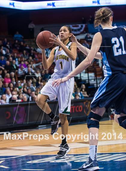 Thumbnail 2 in Morgan vs. New London (CIAC Class M Final) photogallery.