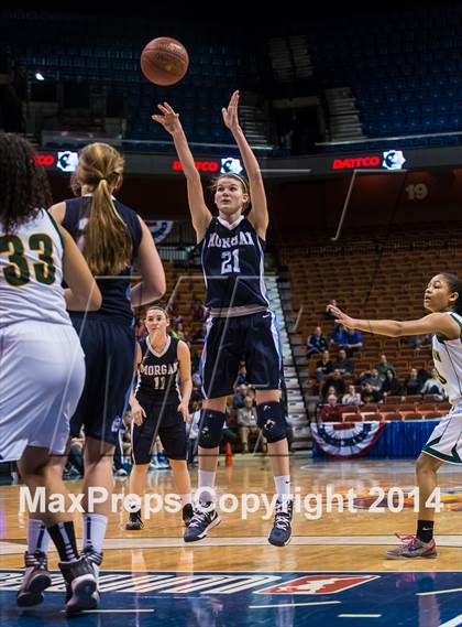 Thumbnail 3 in Morgan vs. New London (CIAC Class M Final) photogallery.