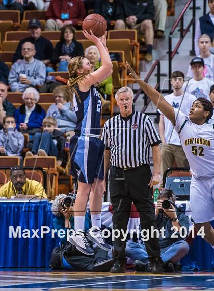 Thumbnail 1 in Morgan vs. New London (CIAC Class M Final) photogallery.