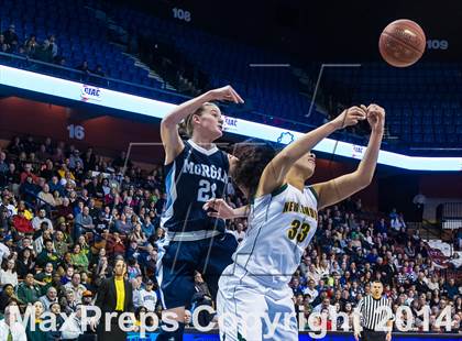 Thumbnail 2 in Morgan vs. New London (CIAC Class M Final) photogallery.