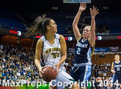 Thumbnail 1 in Morgan vs. New London (CIAC Class M Final) photogallery.