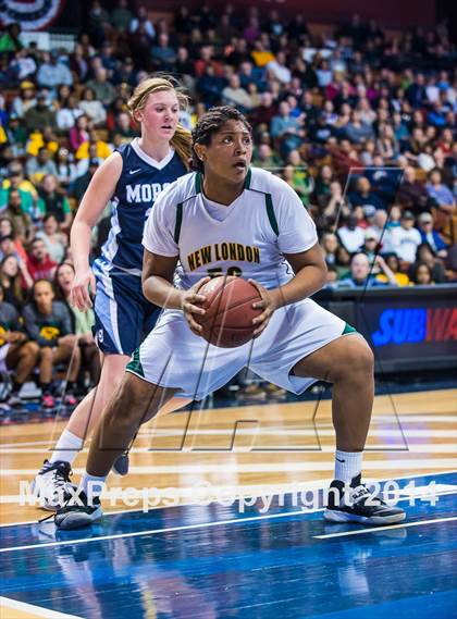 Thumbnail 3 in Morgan vs. New London (CIAC Class M Final) photogallery.