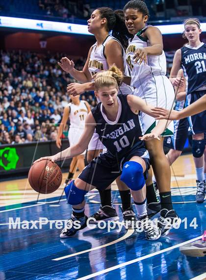 Thumbnail 3 in Morgan vs. New London (CIAC Class M Final) photogallery.