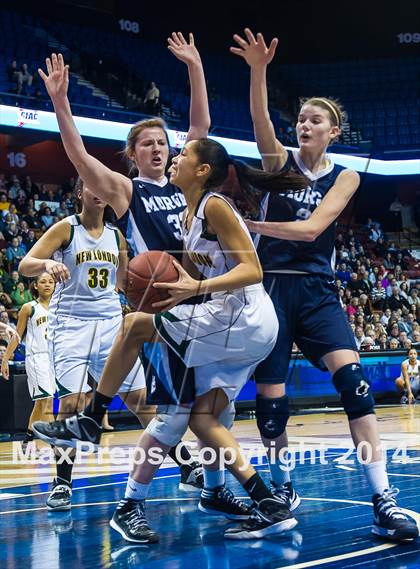 Thumbnail 2 in Morgan vs. New London (CIAC Class M Final) photogallery.
