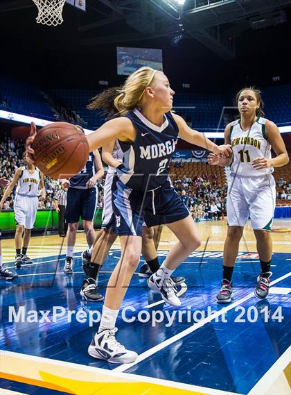 Thumbnail 2 in Morgan vs. New London (CIAC Class M Final) photogallery.