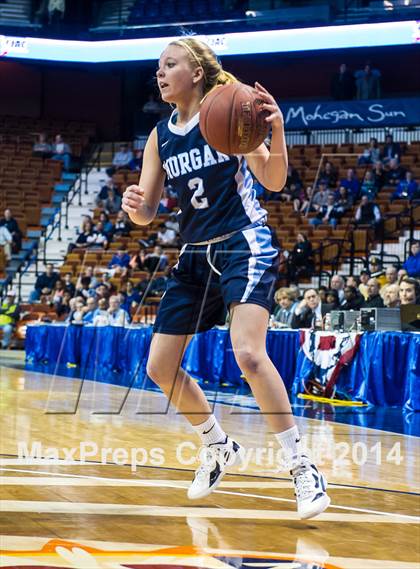 Thumbnail 2 in Morgan vs. New London (CIAC Class M Final) photogallery.