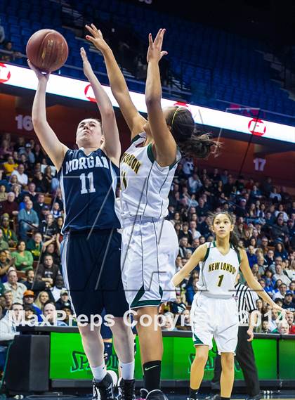 Thumbnail 2 in Morgan vs. New London (CIAC Class M Final) photogallery.