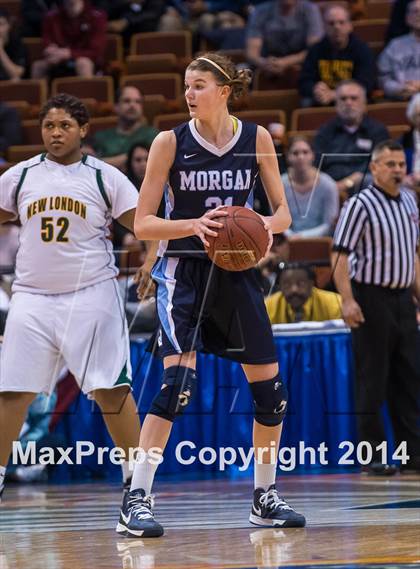 Thumbnail 2 in Morgan vs. New London (CIAC Class M Final) photogallery.