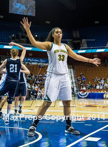 Thumbnail 3 in Morgan vs. New London (CIAC Class M Final) photogallery.