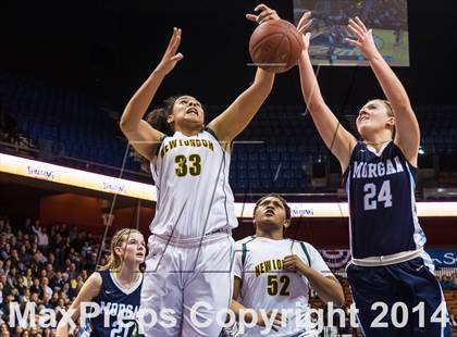 Thumbnail 3 in Morgan vs. New London (CIAC Class M Final) photogallery.
