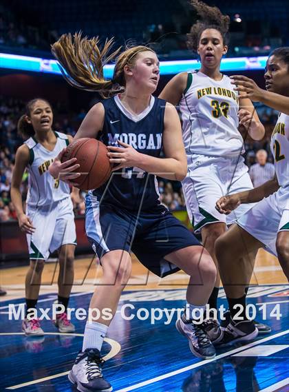 Thumbnail 3 in Morgan vs. New London (CIAC Class M Final) photogallery.