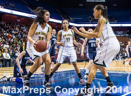Thumbnail 2 in Morgan vs. New London (CIAC Class M Final) photogallery.