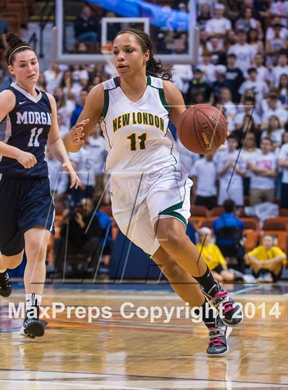 Thumbnail 3 in Morgan vs. New London (CIAC Class M Final) photogallery.