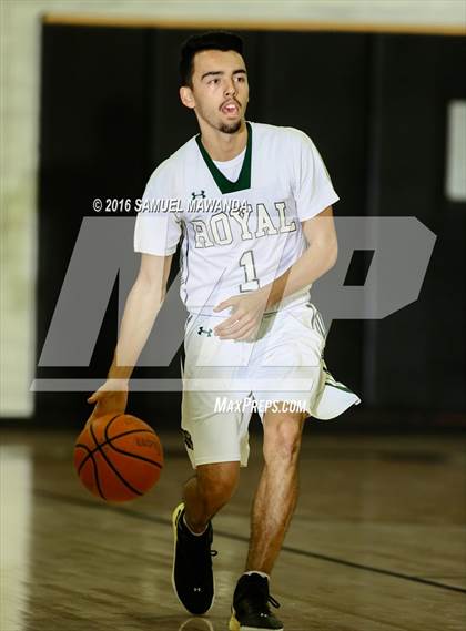 Thumbnail 1 in Royal vs Dorsey (West Valley Thanksgiving Tip-Off Classic) photogallery.