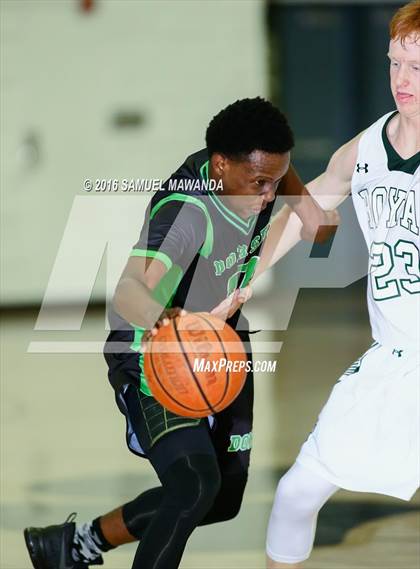 Thumbnail 1 in Royal vs Dorsey (West Valley Thanksgiving Tip-Off Classic) photogallery.