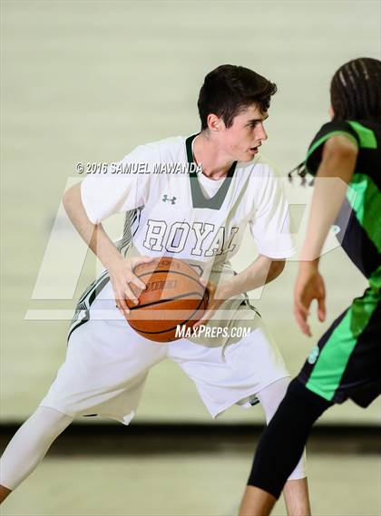 Thumbnail 3 in Royal vs Dorsey (West Valley Thanksgiving Tip-Off Classic) photogallery.