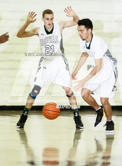 Thumbnail 2 in Royal vs Dorsey (West Valley Thanksgiving Tip-Off Classic) photogallery.