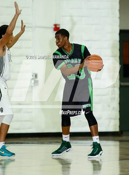 Thumbnail 1 in Royal vs Dorsey (West Valley Thanksgiving Tip-Off Classic) photogallery.