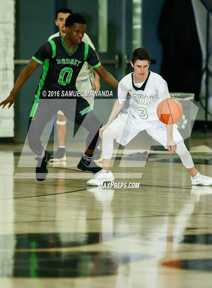 Thumbnail 3 in Royal vs Dorsey (West Valley Thanksgiving Tip-Off Classic) photogallery.